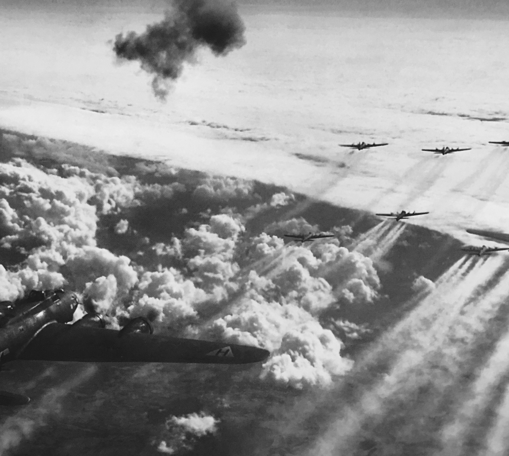 8th Air Force B-17s Over Germany, 24 March 1944 – Fix Bayonets!